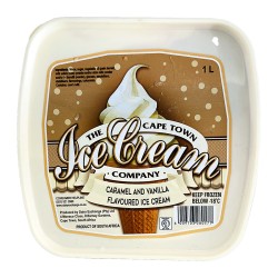 Caramel & Vanilla Ice Cream 1L