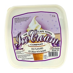 Rum&Raisin Ice Cream 1L