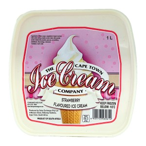 Strawberry Ice Cream 1L