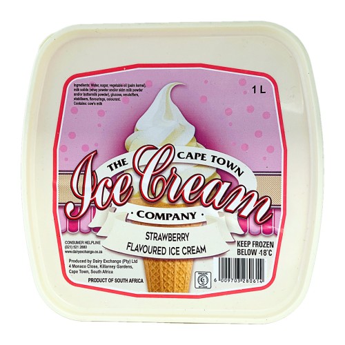 Strawberry Ice Cream 1L