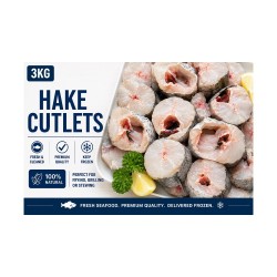 Hake Cutlets 3kg