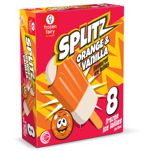 Frozen Fairy Splitz Orange 8's